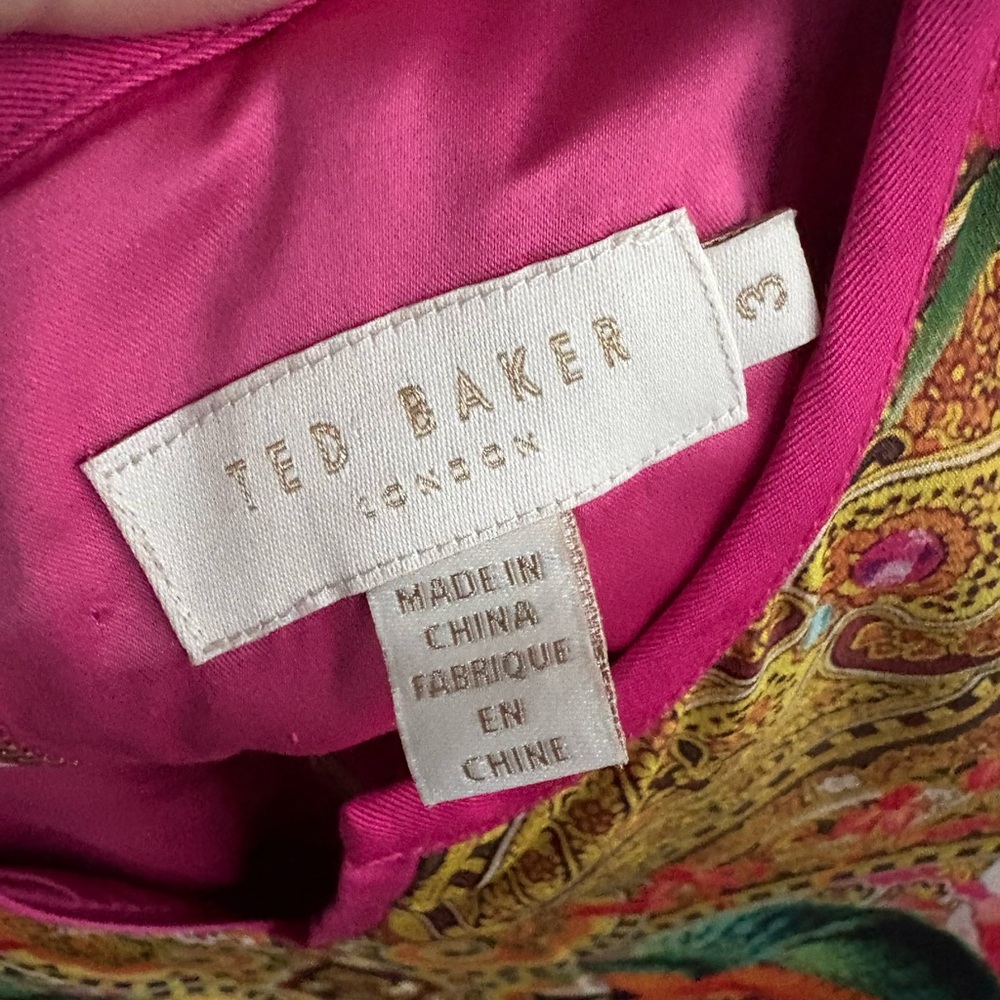Ted Baker Aalia paisley Mini Dress - Picture 5 of 6